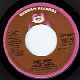 Paul Anka - Hey Girl/Hey Girl (US Promo)