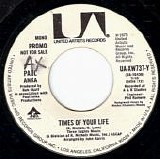 Paul Anka - Times Of Your Life/Times Of Your Life (US Promo)
