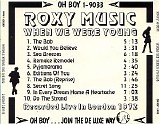 Roxy Music - When We Were Young - BBC 1972-1973