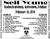 Young, Neil - Live In Antwerpen - 02-11-08