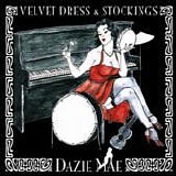 Dazie Mae - Velvet dress & stockings