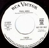 Paul Anka - I Wish/I Went To Your Wedding (US Promo)