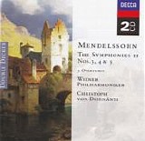 Mendelssohn - Symphonies 3,4,5, Overtures