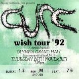 The Cure - The Wish Tour  (Unknown)
