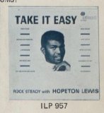 Hopeton Lewis - Take It Easy (Unknown)
