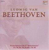 Beethoven - CD 051 - Piano Sonatas Op.57 'Appassionata', Op.78, Op79, Op.81a, Op.90