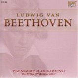 Beethoven - Complete Works CD 048 - Piano Sonatas Op.22 - Op.26, Op.27 No.1, Op.27 No.2 'Mondschein'