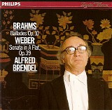 Alfred Brendel - Brahms, ballades Op.10; Weber Grand Sonata A flat Op.39