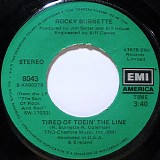 Rocky Burnette - Tired Of Toein' The Line / Boogie Down In Mobile, Alabama