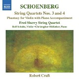 Fred Sherry String Quartet - Schoenberg: String Quartets Nos. 3 and 4 - Phantasy