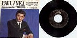 Paul Anka - Remember Diana/At Night (US Picture Sleeve)