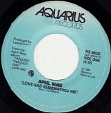April Wine - Love Has Remembered Me/Anejo (Canada)