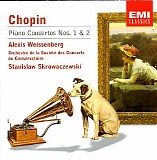 Alexis Weissenberg, Stanislaw Skrowaczewski & Orchestra de la SociÃ©tÃ© des Conc - Chopin Piano concerto No. 1 & 2