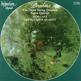 Lane & The New Budapet Quartet - Brahms â€¢ The Three String Quartets â€¢ Piano Quartet