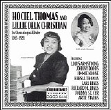 Hociel Thomas and Lillie Delk Christian - In Chronological Order 1925-1928