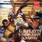 Platti - Platti, Giovanni Benedetto - Six sonates per Clavicembalo op.IV - Iakovos Pappas