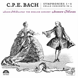 Andrew Manze - C.P.E. Bach: Symphonies 1-4/Cello Concerto in A with Andrew Manze