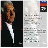 Vladimir Ashkenazy - Beethoven: Favourite Piano Sonatas / Vladimir Ashkenazy