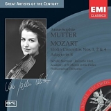 Anne Sophie Mutter - Mozart: Violin Concertos Nos. 1, 2 & 4; Adagio in E
