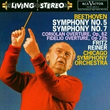 Reiner & The Chicago Symphony Orchestra - Beethoven â€¢ Symphonies Nos. 5 & 7 / Coriolan & Fidelio Overtures