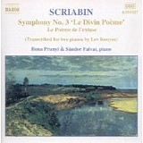 Ilona Prunyi and SÃ¡ndor Falvai - piano - Symphony No 3 `Le Divin PoÃ¨me`; Le PoÃ¨me de l'extase trans for two pianos by Lev Konyus