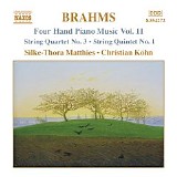 Silke-Thora Matthies - Christian Kohn - Four Hand Piano Music vol 11: String Quartet no 3; String Quintet no 1