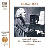 JenÃ¶ JandÃ³ - piano - Complete Piano Music vol 8: Sonata in B min S178/R21; Deux LÃ©gendes; "Gretchen"