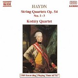 KodÃ¡ly Quartet - String Quartets op 54 nos 1-3