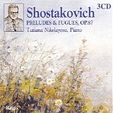 Tatiana Nikolaeva - piano - 24 Preludes and Fuges op 87