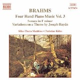 Silke-Thora Matthies - Christian Kohn - Four Hand Piano Music Vol 3: Sonata in F min & Haydn Variations
