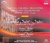 Christoph Eschenbach; Olivier Latry - Works for Organ: Saint-Saens Orgelsymphonie. Poulenc & Barber