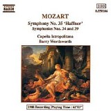 Barry Wordsworth - Symphonies Nos 34, 35 & 39