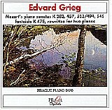 Prague Piano Duo; Zdenka and Martin Hrsel - Mozart's piano sonatas K283, 457, 533/494, 545, fantasisa K475