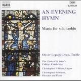 Oliver Lepage-Dean - An Evening Hymn - Music for solo treble