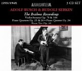 Busch Quartet, Rudolf Serkin & Adolf Busch - Piano Quartets 1 and 2