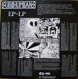 Subhumans - EP-LP