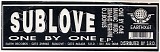 Sub Love - One By One E.P.
