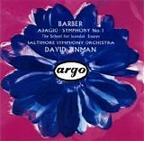 David Zinman - Adagio for Strings - Symphony nÂ° 1 - The School for Scandal - Essays