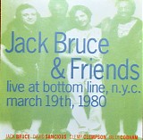Jack Bruce & Friends - Live At Bottom Line