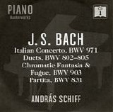 András Schiff - Italian Concerto, Duets, French Overture