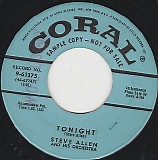 Steve Allen and His Orchestra - Tonight/Stay Just A Little While (US Promo)