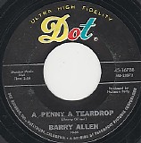 Barry Allen - A Penny A Teardrop/Love Me Again (US)