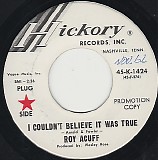 Roy Acuff - I Couldn't Believe It Was True/Kaw Liga (1966 Promo)
