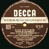 Jacques Loussier, Christian Garros & Pierre Michelot - Play Bach No. 4