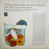 Contemporary Chamber Ensemble - Spectrum: New American Music, Volume I