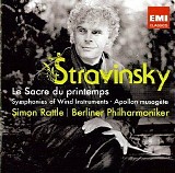 Stravinsky - Le Sacre du printemps; Apollon musagete: Rattle - Berlin Philharmonic