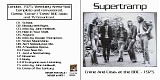 Supertramp - Crime and Crisis - BBC Broadcast