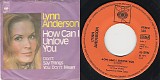 Lynn Anderson - How Can I Unlove You/Don't Say Things You Don't Mean (Germany Picture sleeve)