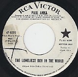 Paul Anka - The Loneliest Boy In The World/Dream Me Happy (US Promo)