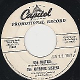 The Andrews Sisters - One Mistake/Melancholy Moon (US Promo)